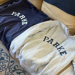 PARKER Women's Sweatshirts - Navy and Gray